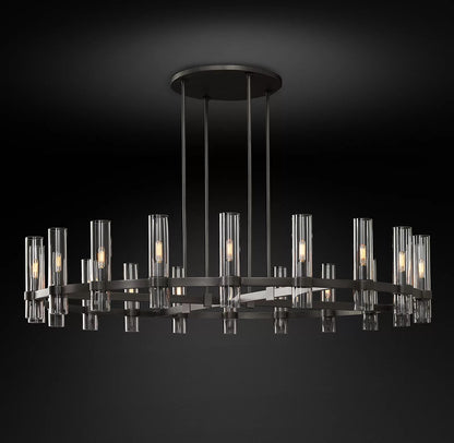 Ravelle Round Chandelier 60"