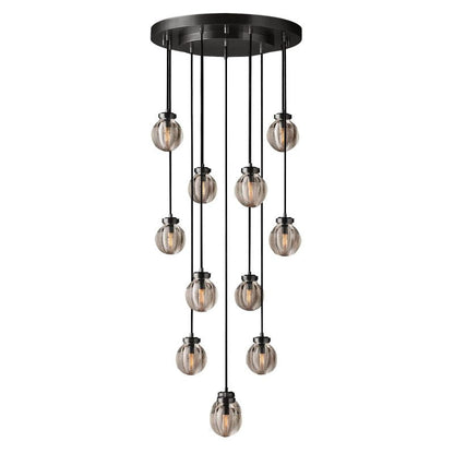 Roby Spherical Modern Round Chandelier 22"