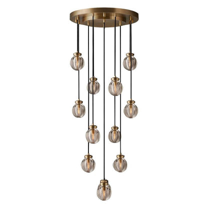 Roby Spherical Modern Round Chandelier 22"
