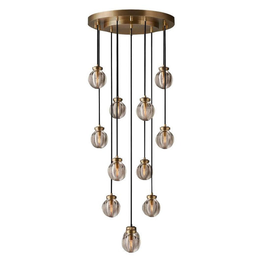 Roby Spherical Modern Round Chandelier 22"