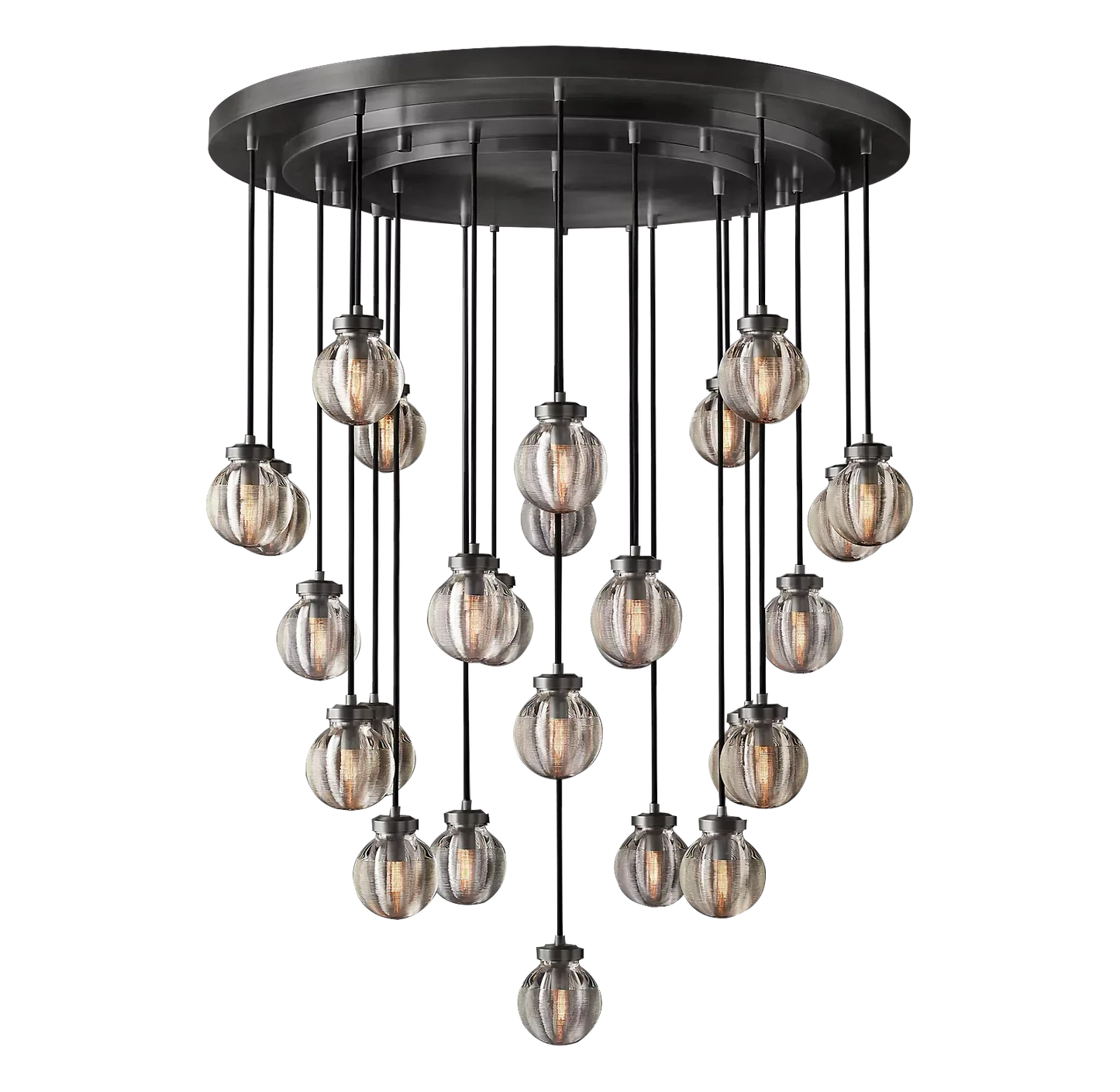 Roby Spherical Modern Round Chandelier 38"