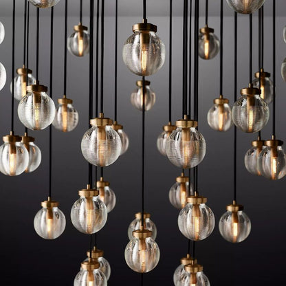 Roby Spherical Modern Round Chandelier 48"