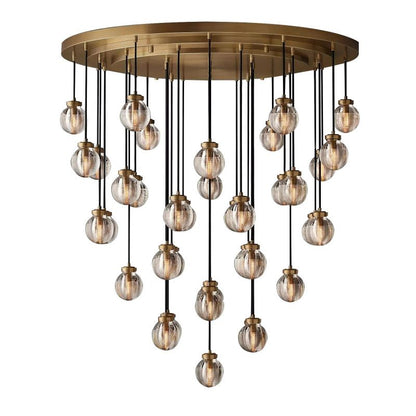 Roby Spherical Modern Round Chandelier 48"