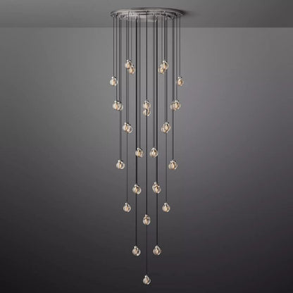 Roby Spherical Modern Round Chandelier 48"