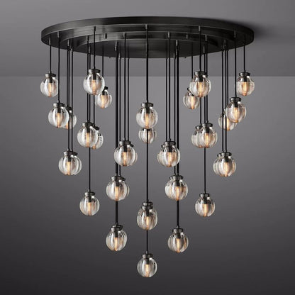 Roby Spherical Modern Round Chandelier 48"