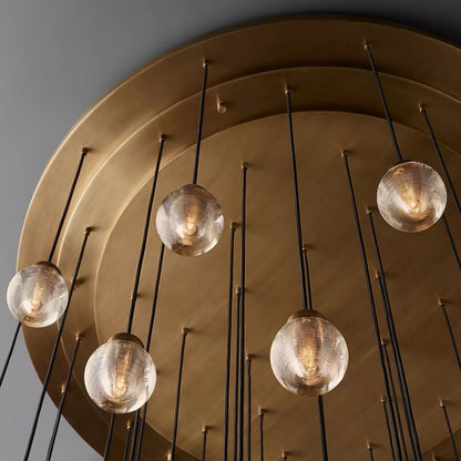Roby Spherical Modern Round Chandelier 60"