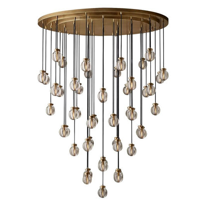 Roby Spherical Modern Round Chandelier 60"