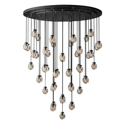 Roby Spherical Modern Round Chandelier 60"