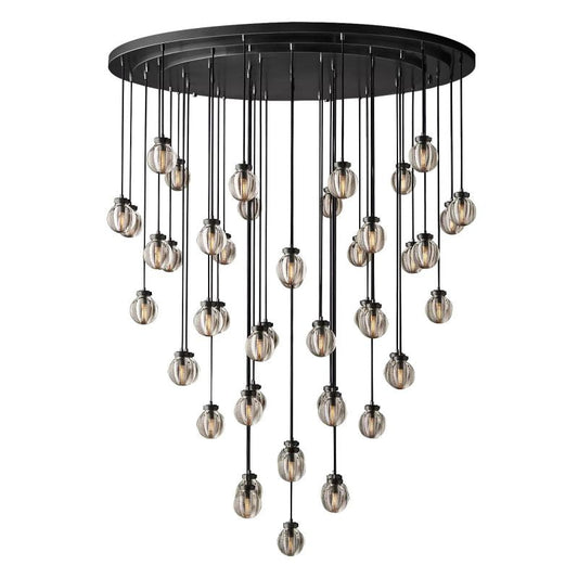 Roby Spherical Modern Round Chandelier 60"