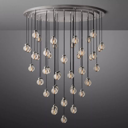 Roby Spherical Modern Round Chandelier 60"