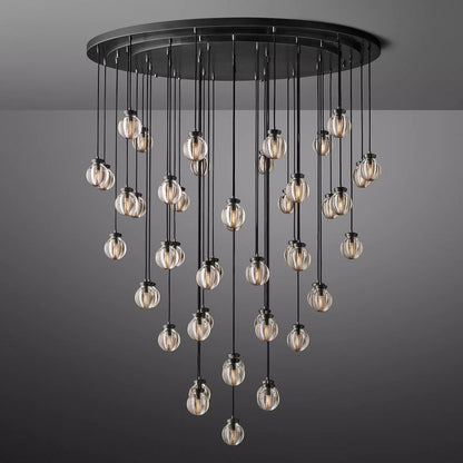 Roby Spherical Modern Round Chandelier 60"