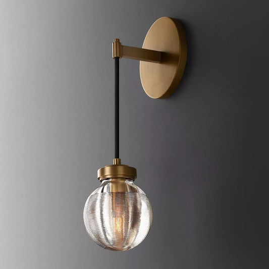Roby Spherical Modern Wall Sconce (cord)