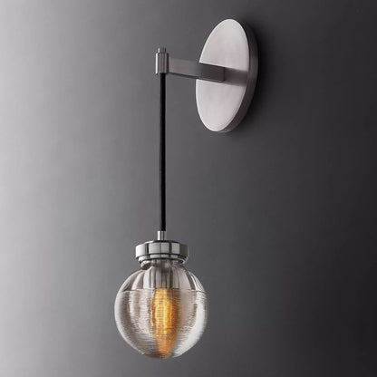 Roby Spherical Modern Wall Sconce (cord)