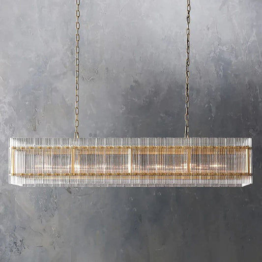 San Marco Rectangular Chandelier 54"