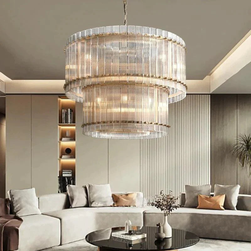 San Marco Two-tier Luxury Round Chandelier 37"
