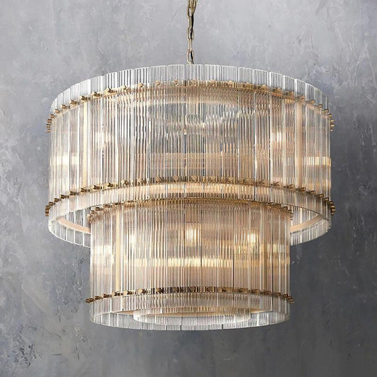 San Marco Two-tier Luxury Round Chandelier 37"