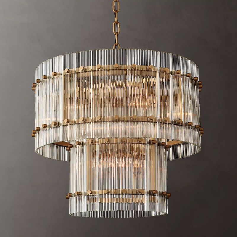 San Marco Two-tier Luxury Round Chandelier 22"