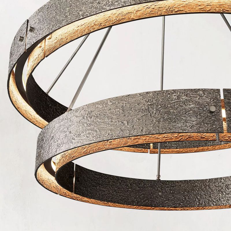 Vilary 2-tier Round Chandelier 60"