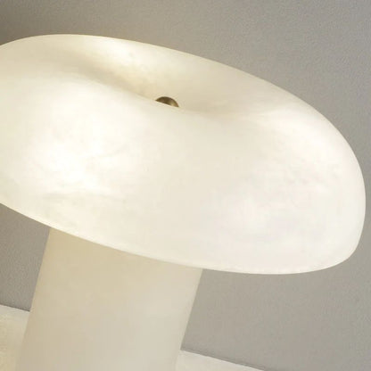 Alabaster Mushroom Table Lamp
