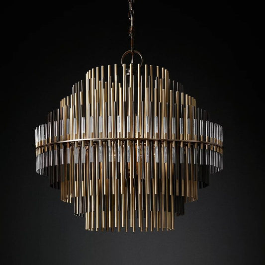 Liliam Sculpture Round Chandelier 24"