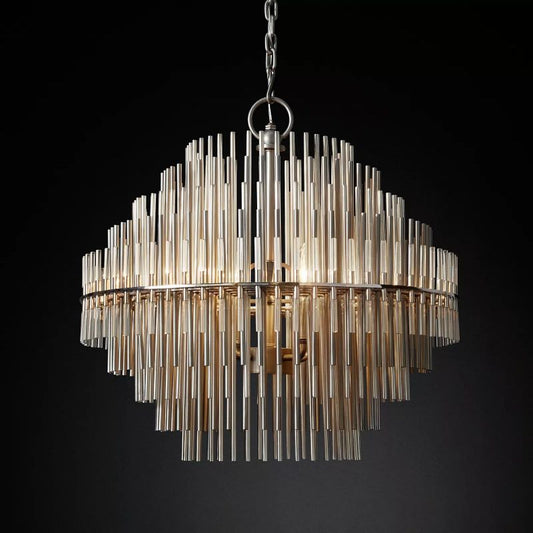 Liliam Sculpture Round Chandelier 24"
